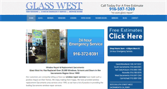 Desktop Screenshot of glasswest.com