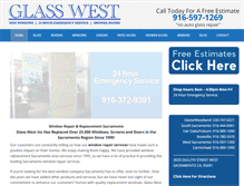 Tablet Screenshot of glasswest.com